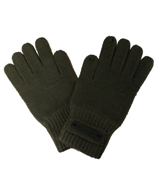 PUMA Black Knitted Wooly Acrylic Shaw Gloves 040661 03 A187C Textile