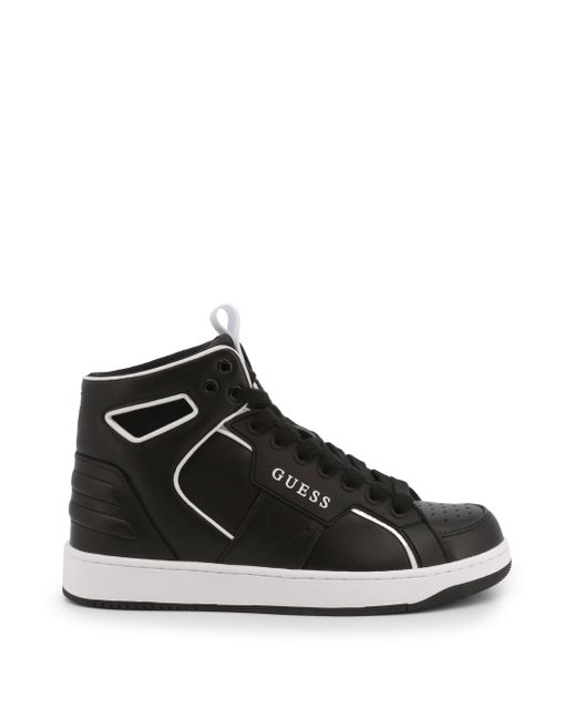 Guess Sneakers Van Synthetisch En Leer Met Rubberen Zool in het Black