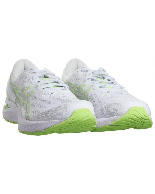 Asics White Gel-Cumulus 23 Running Trainers