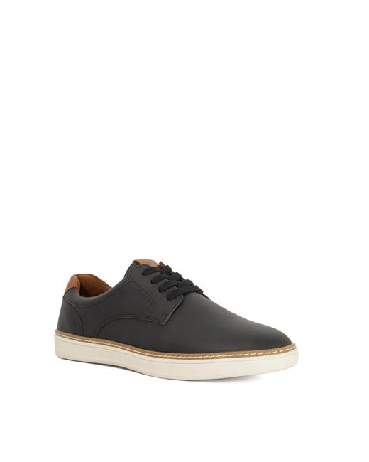 Dune Black Teppy Lace-Up Trainers for men