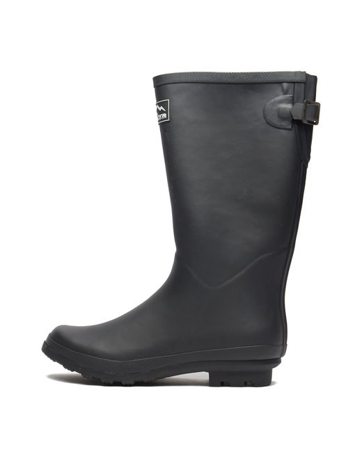 Peter Storm Black Adjustable Tall Waterproof Wellies, Full Length Wellington Boots