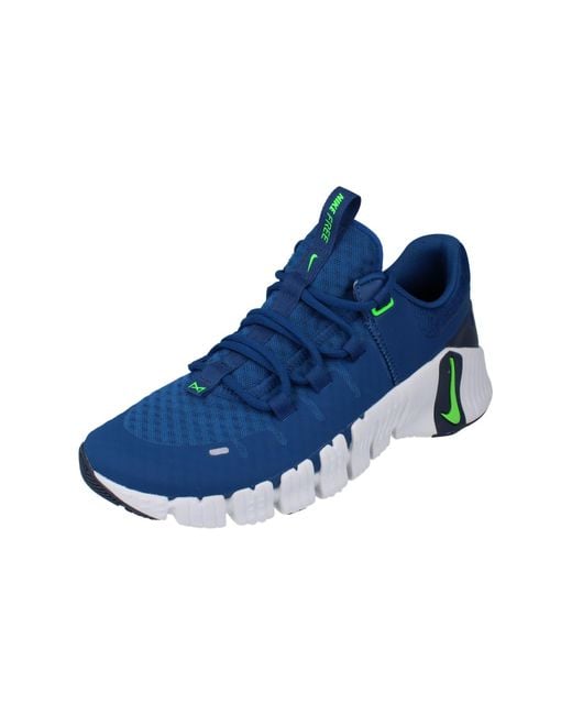 Nike Blue Free Metcon 5 Trainers for men