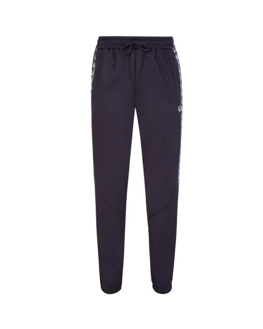 Fred Perry Blue T3515 608 Tape Track Pants Sweat for men