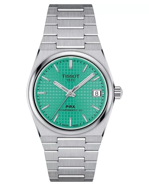 Tissot Gray Prx Watch T1372071109101 Stainless Steel