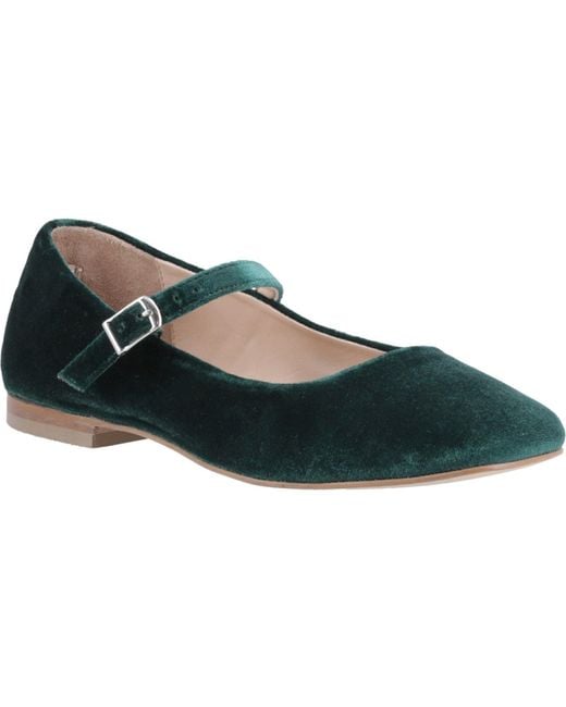 Hush Puppies Blue Pasha Velvet Jade Shoes
