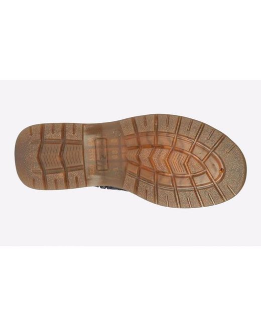 Cipriata Blue Annetta Memory Foam Zip Boot