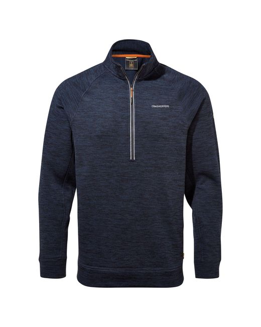 Craghoppers Blue Stromer Half Zip Fleece for men