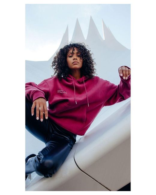 BLACK BANANAS Heart Hoodie Roze in het Roze Lyst NL