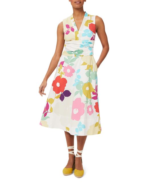 Hobbs White Marie Dress