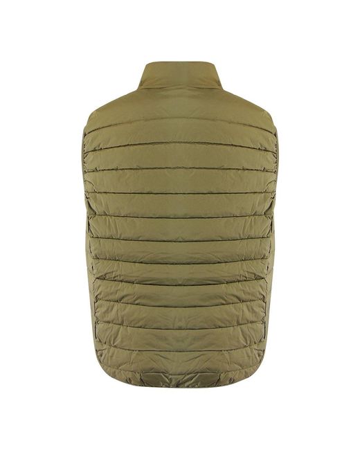 Aquascutum Green Rlg Active Vest 100Gr Khaki Gilet for men