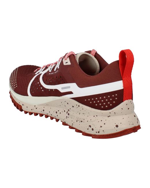 Nike Brown React Pegasus Trail 4 Running Trainers for men