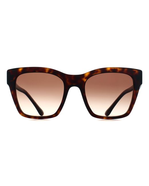 Dolce & Gabbana Brown Square Havana Gradient Dg4384