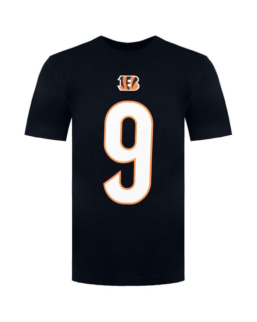Nike Blue Nfl Cincinnati Bengals 9 Joe Burrow T-Shirt for men