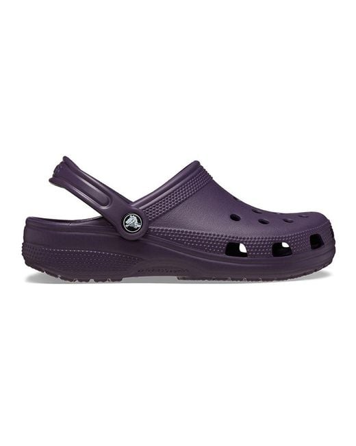 CROCSTM Blue Classic Dark Iris Clogs