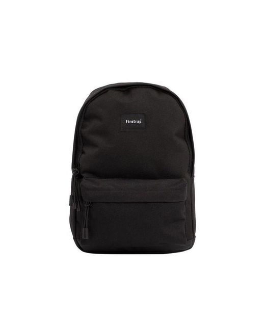 Firetrap Black Accessories Mini Backpack for men