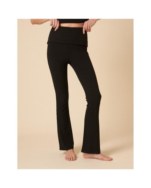 Nobody's Child Natural Nobodys Rib Yoga Trousers