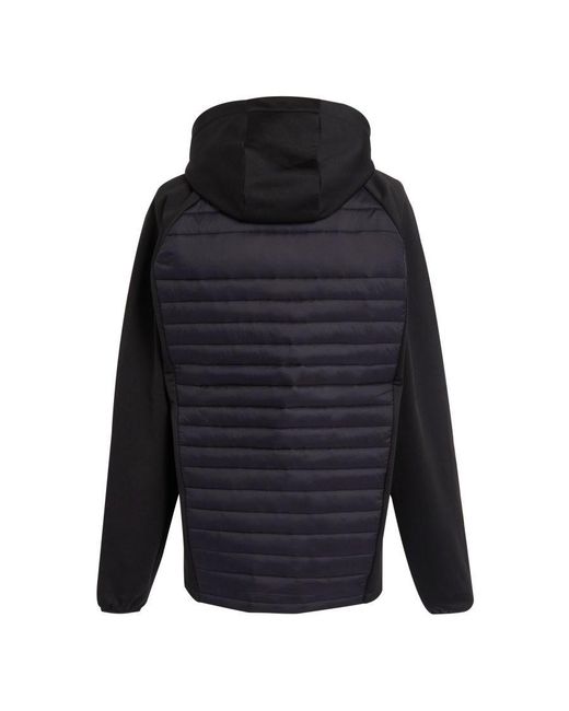 Regatta Blue Navigate Quilted Hybrid Jacket /Lime) for men