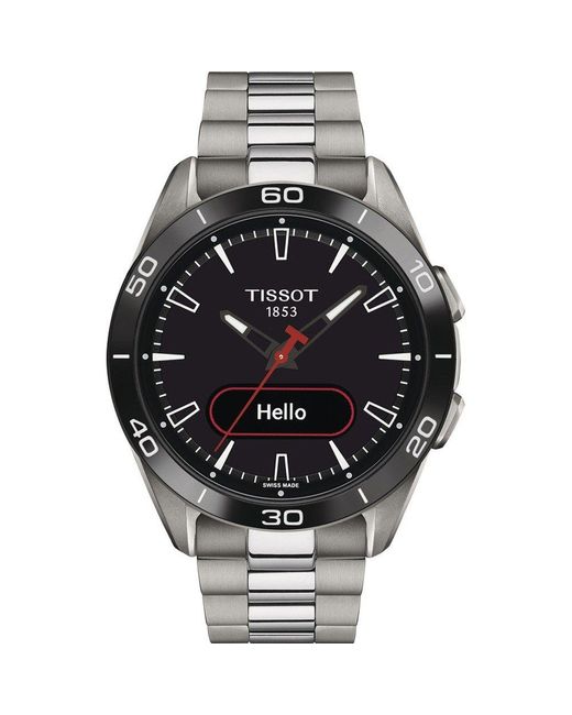 Tissot Black T-Touch Connect Sport Watch T1534204405100 Stainless Steel for men