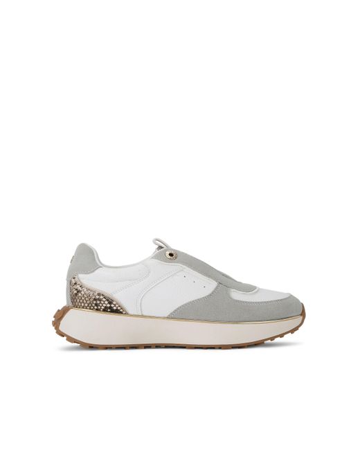 KG by Kurt Geiger White Logan Laceless Sneakers