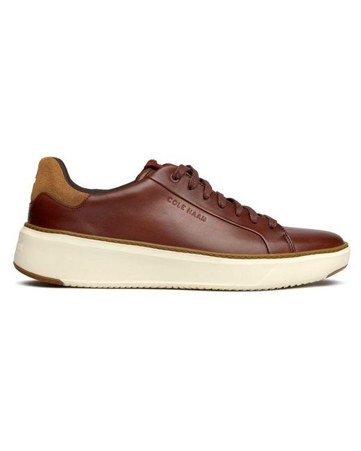Cole Haan Brown Grandpro Topspin Trainers for men