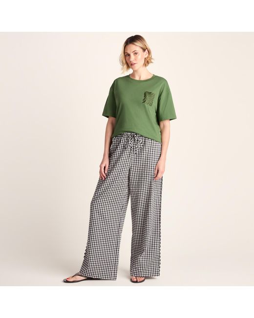 TOG24 Green Botanical Relaxed Fit Supersoft T-Shirt