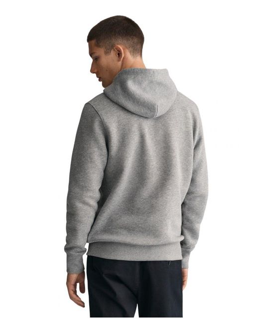Gant Gray Hoodie for men