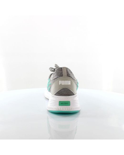 PUMA Green Avid Fusefit Running Trainers Textile for men