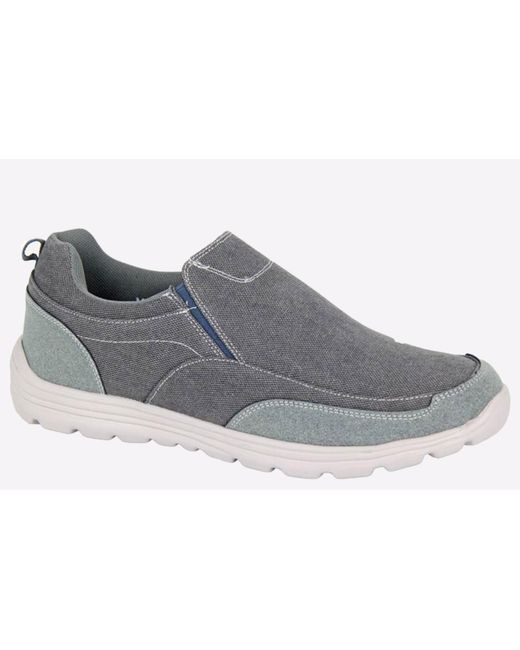 Dek Black Orpington Memory Foam Shoes for men