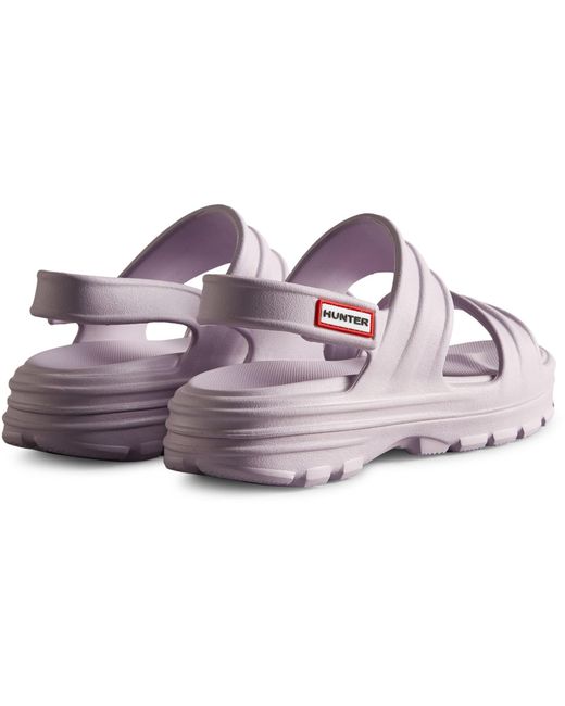 Hunter Purple Bloom Algae Foam Ladies Beach