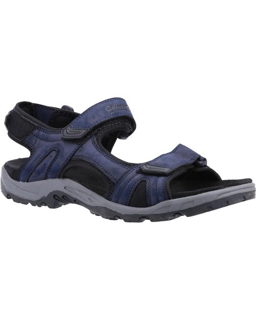 Cotswold Blue Shilton Recycled Sandals for men