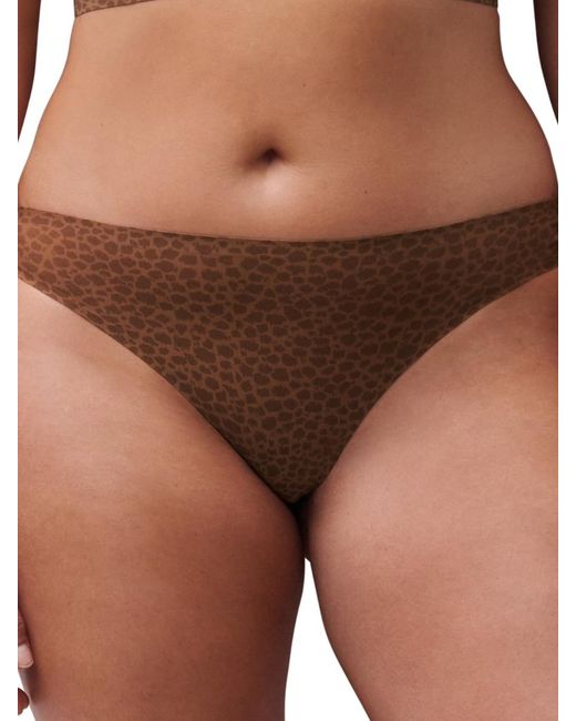 Chantelle Brown Softstretch Thong