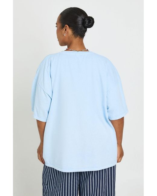 Boohoo White Plus Aperitivo Printed T Shirt