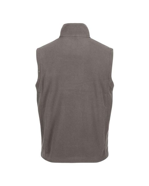 Regatta Gray 210 Microfleece Bodywarmer Gilet (Seal) for men
