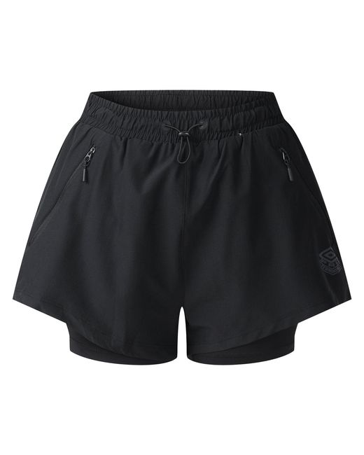 Umbro Black Ladies Pro Training Hybrid Short