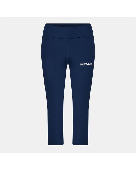 Head Blue Perf Three Quartertights