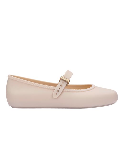 Melissa Pink Soft Ballerina Slip On Shoes