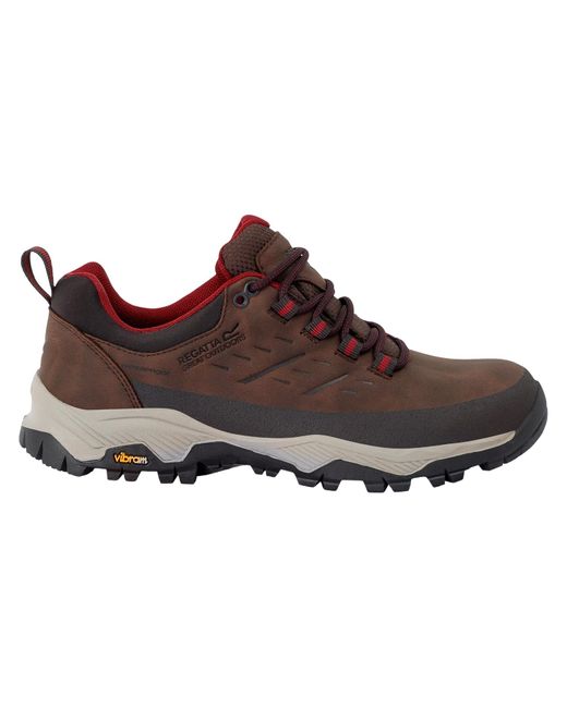 Regatta Brown Ladies Blake Low Walking Shoes /Dark Pimento)
