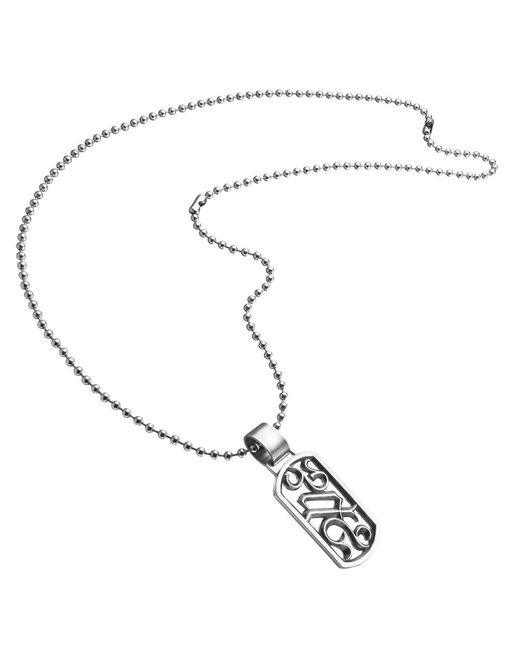 Police White "Bravery" Pendant