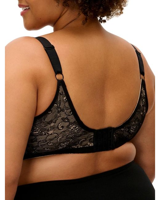Goddess Black Yvette Moulded Full Cup Bra