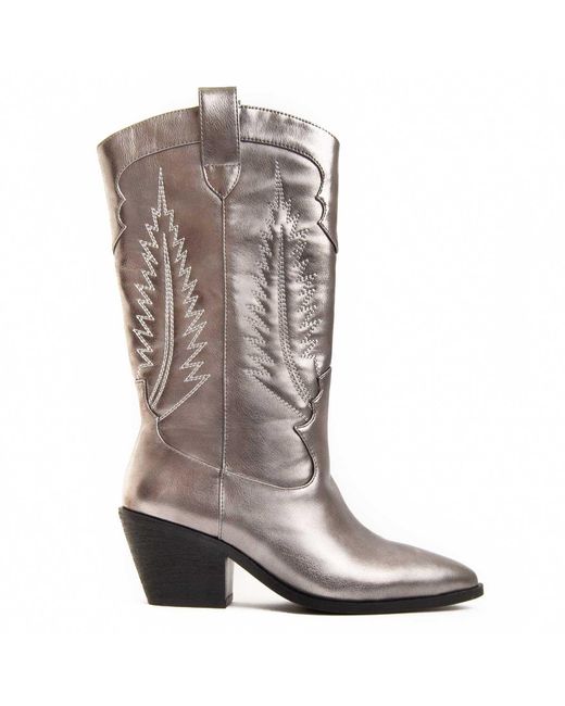Montevita Brown Heel Boot Tejan2