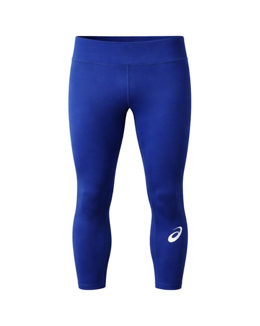 Asics Blue Logo Knee Tights for men