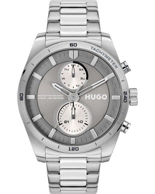 HUGO Gray 1530372 Watch for men