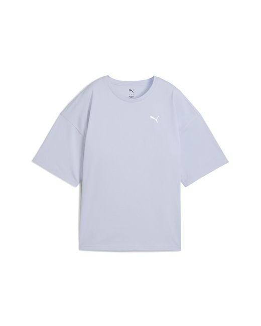 PUMA Blue Wardrobe Essentials Oversized T-Shirt