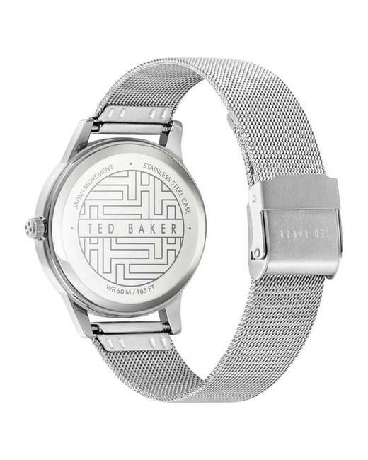 Ted Baker Gray Bkpfzf126 Ladies Fitzrovia Classic Chic Watch