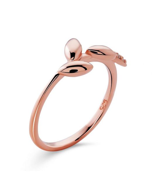 Orphelia Pink 925 Sterling Ring