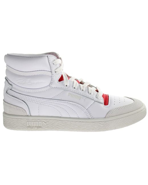 PUMA Gray X Ralph Sampson Mid Rudolf Dasler Legacy Trainers Leather (Archived) for men
