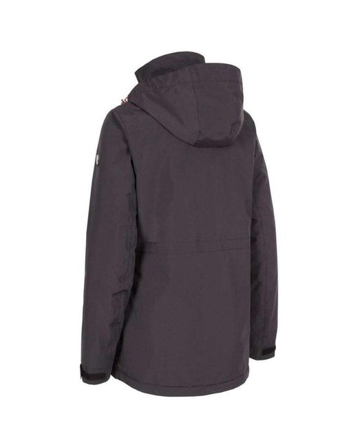 Trespass Black Ladies Frosty Padded Waterproof Jacket
