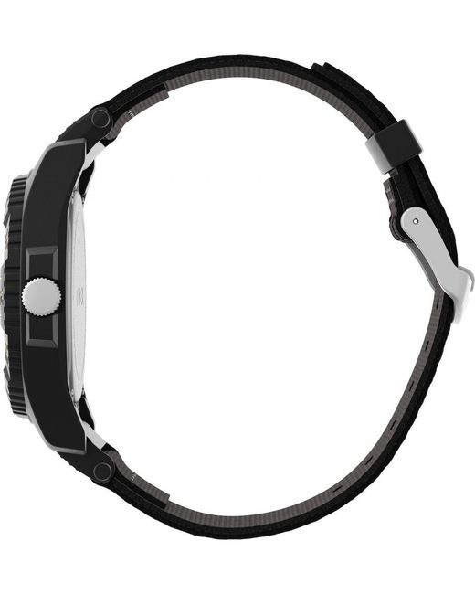 Timex Black Expedition Acadia Rugged Watch Tw4B26300 Fabric for men