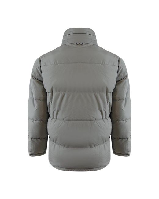 Aquascutum Gray Active Puffer Jacket Moonrock for men