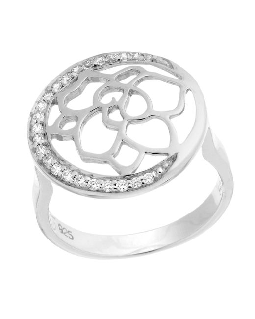 Orphelia Metallic Ladies 925 Sterling Ring